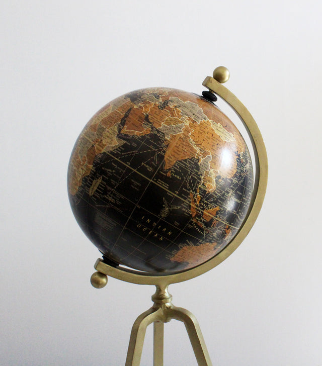 Bola del mundo negra