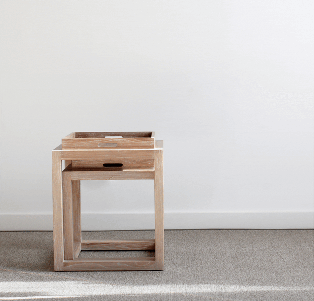 Mesas auxiliares Rodas