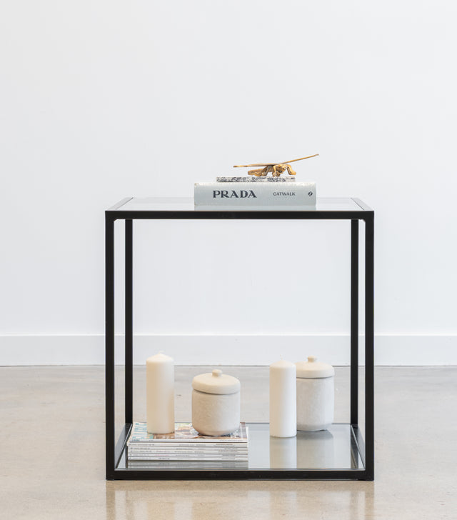 Mesa auxiliar Toronto cristal